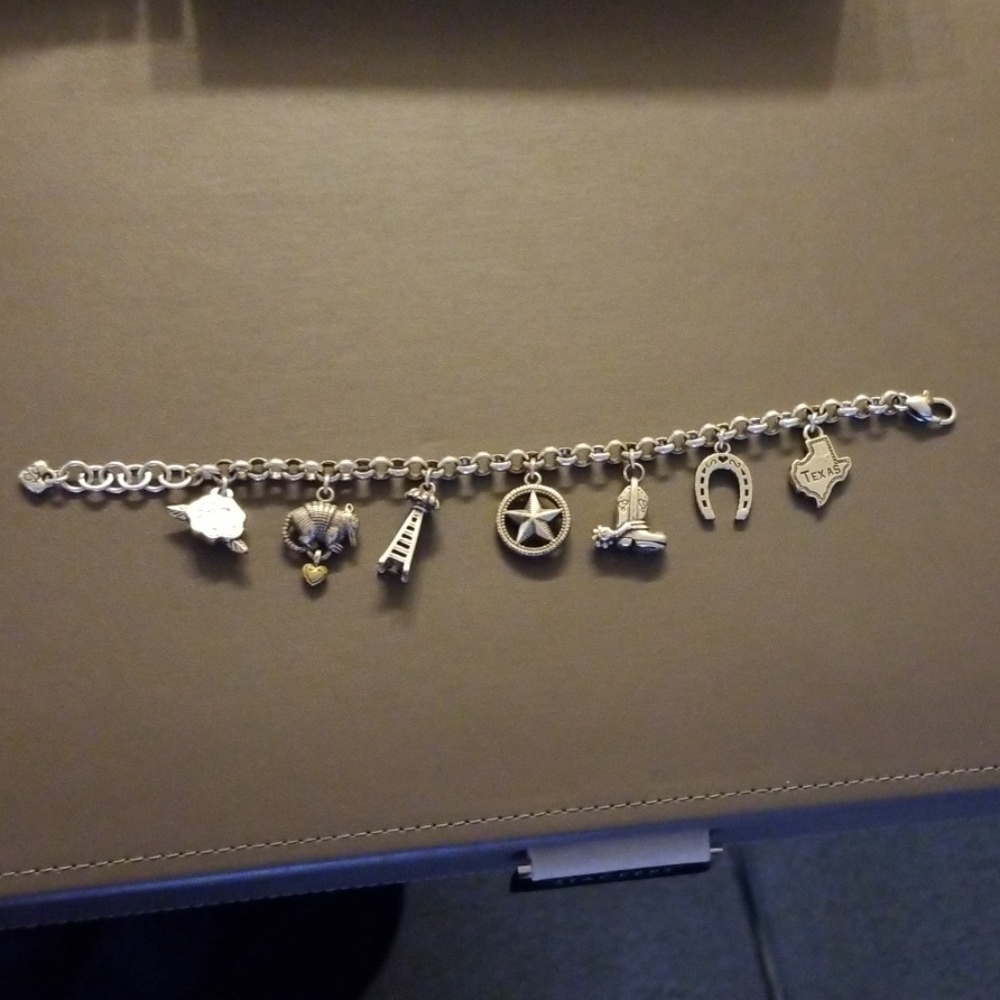Brighton Texas Charm Bracelet